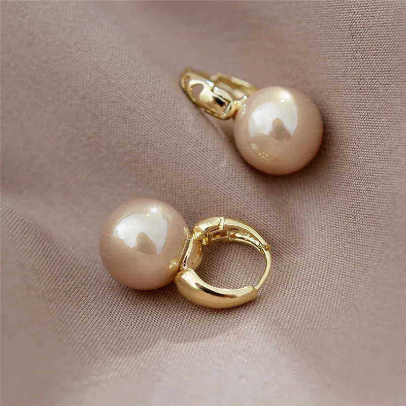 2022 New Classic Elegant Imitation Pearl Dangle Earrings For Women Crystal Long Tassel Exquisite Drop Earring Wedding Jewelry