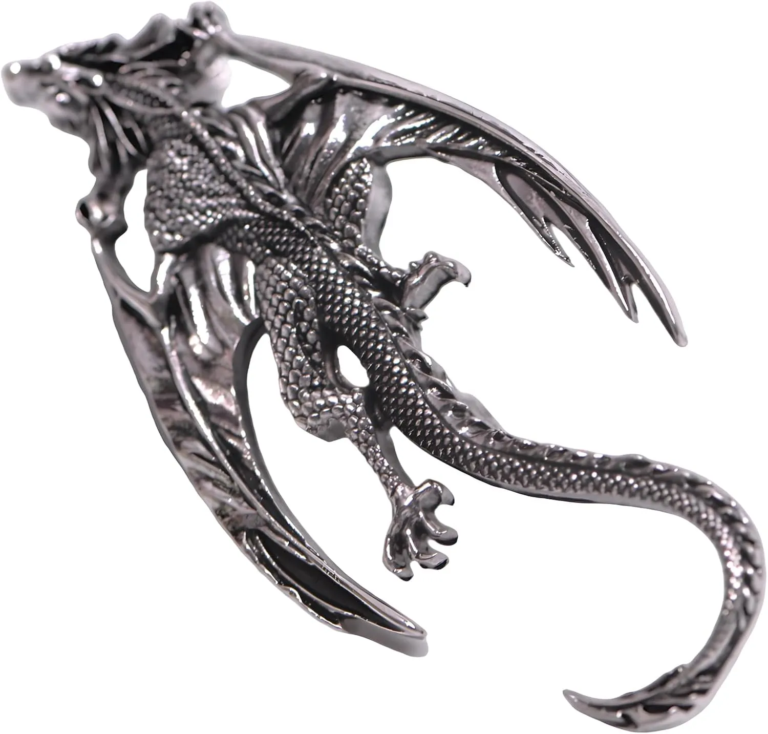 2PCS Retro Viking Brooch For Women Dragon Brooch Talisman Jewelry, Gift For Men