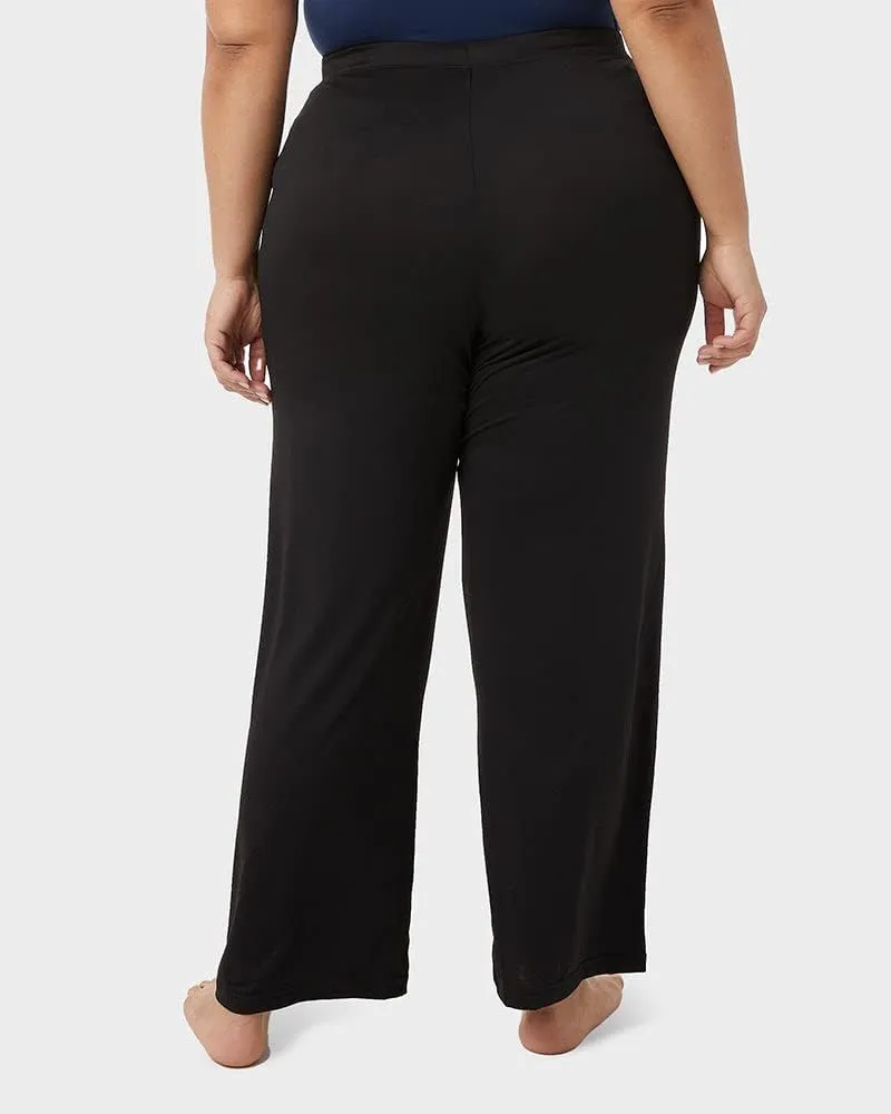 32 Degrees Women's Cool Sleep Pant | Relaxed Fit | Elastic Waistband | Breathable