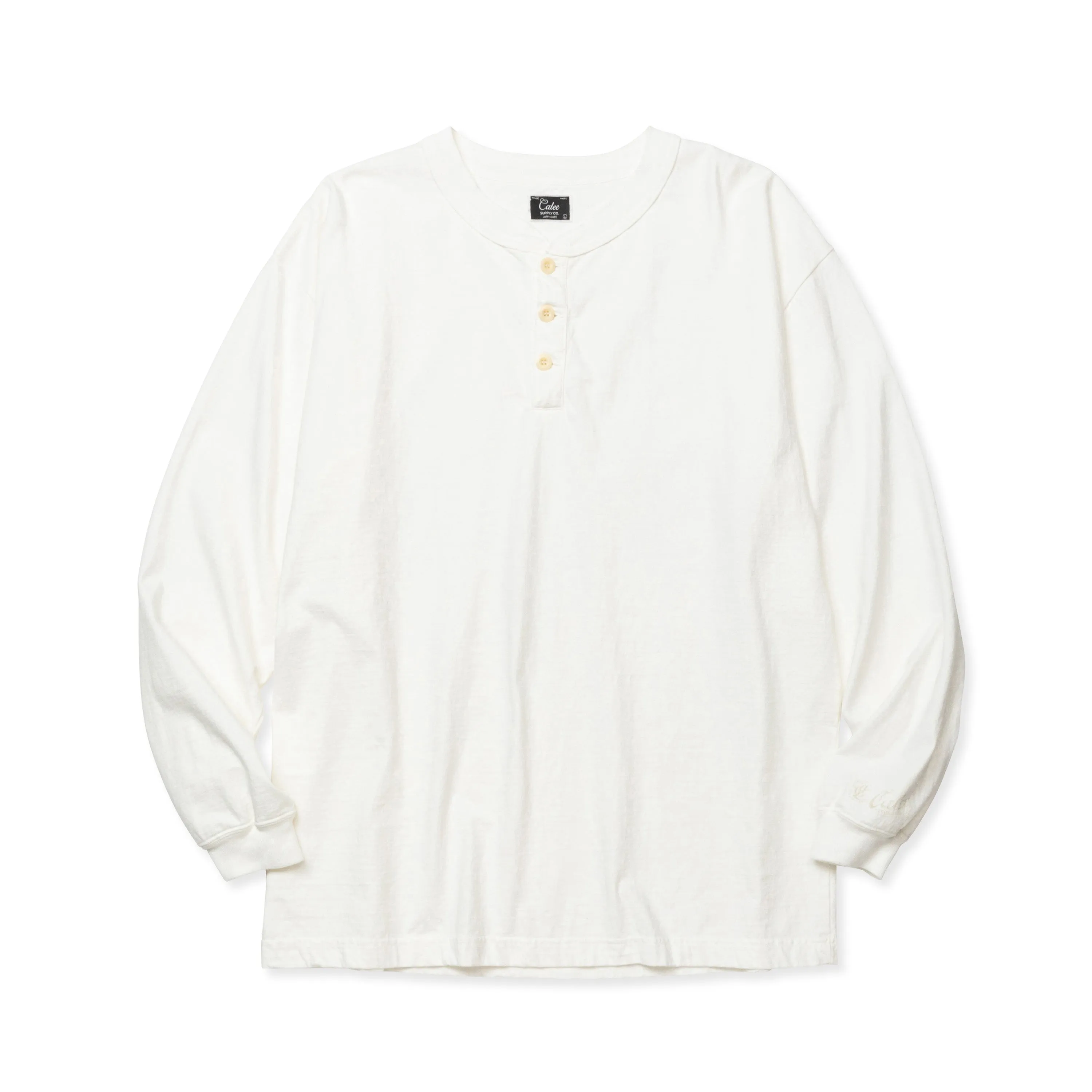 4/- SINKER KNITTING HENLY NECK L/S CS
