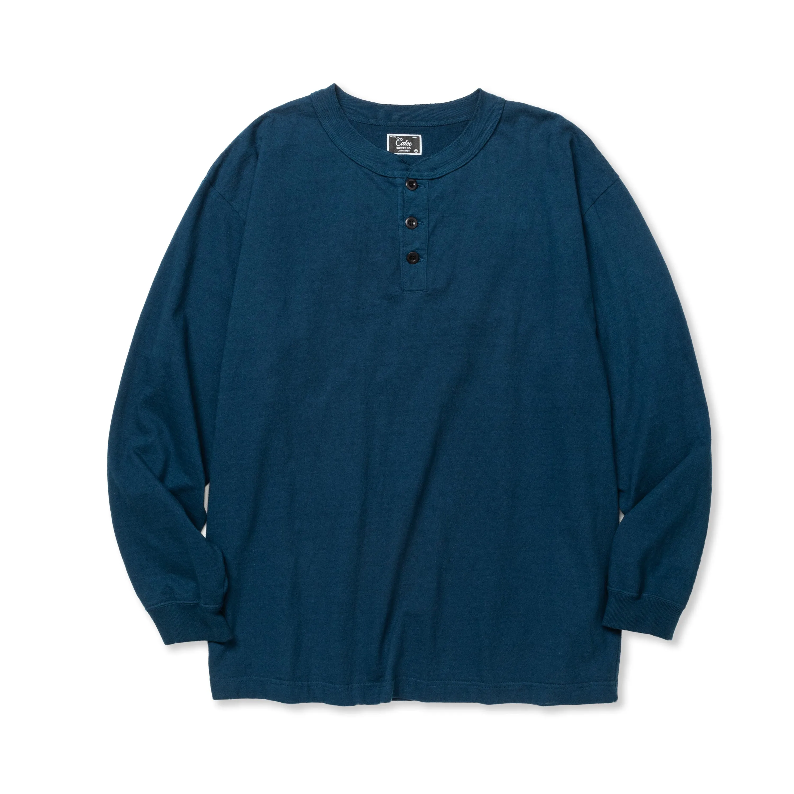4/- SINKER KNITTING HENLY NECK L/S CS