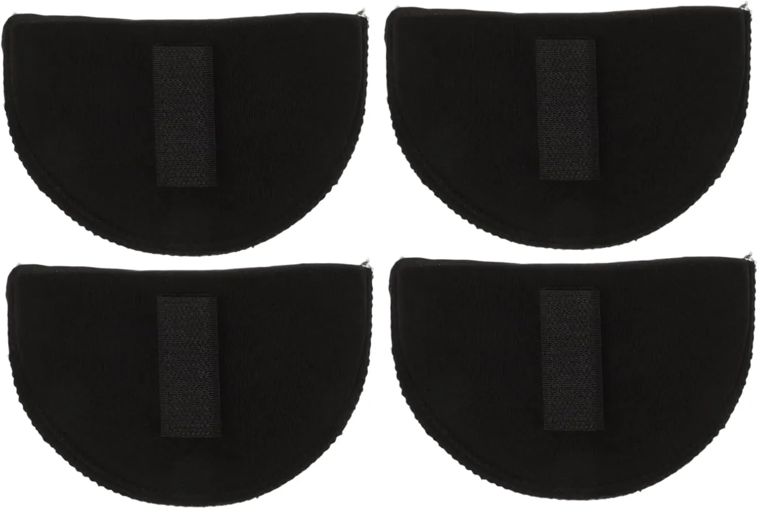 4Pcs Shoulder Pads Sewing Set Durable Washable Sponge Shoulder for Women Blazer Suit Coat Jacket Comfortable Fit Easy to Attach Sewing Accessories