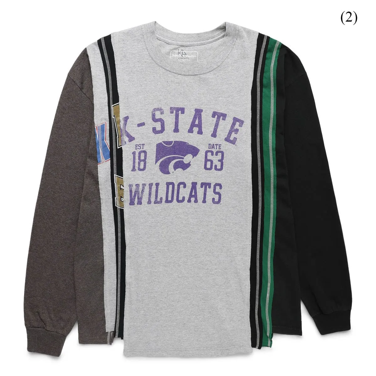 7 CUTS LONG SLEEVE T-SHIRT - COLLEGE (XL)