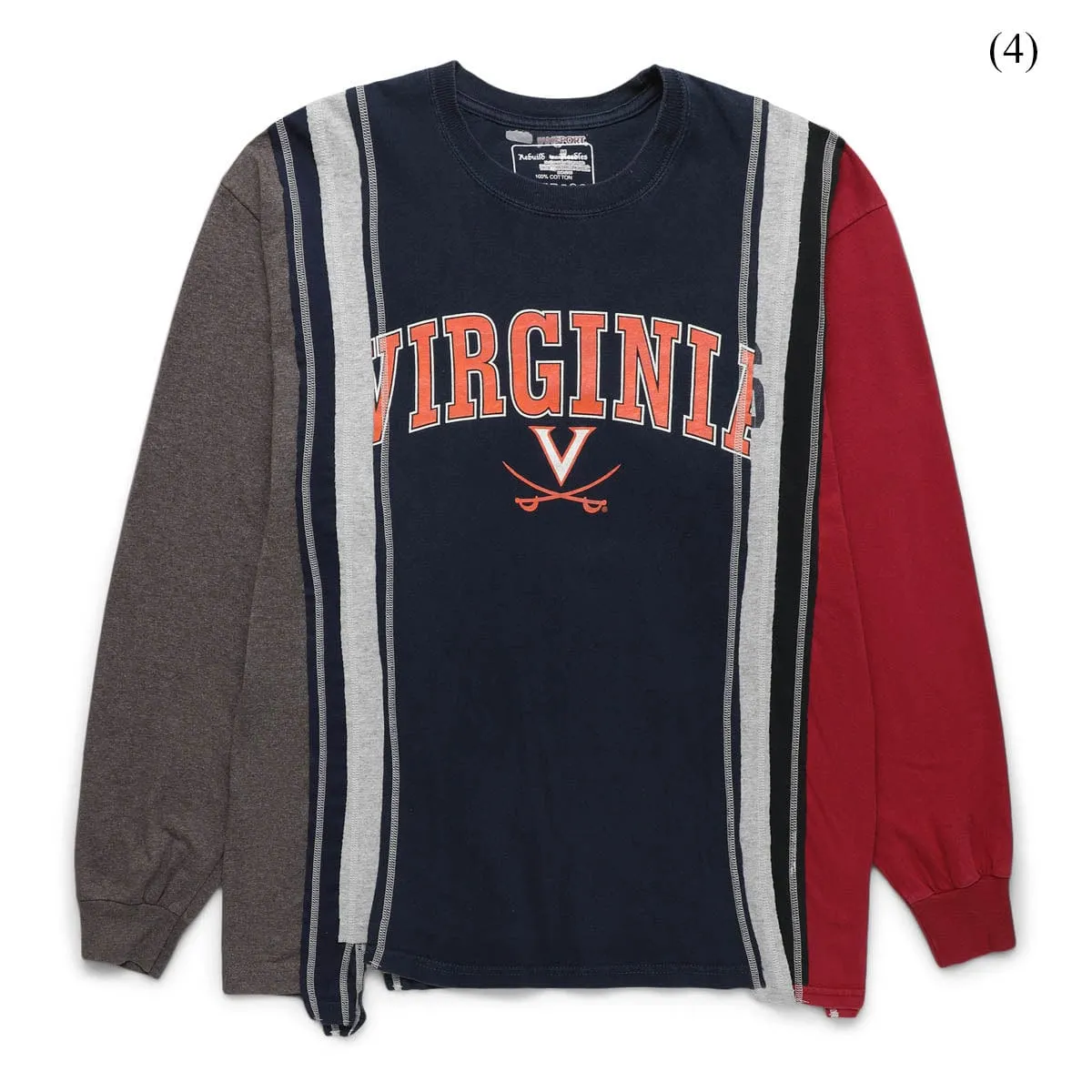 7 CUTS LONG SLEEVE T-SHIRT - COLLEGE (XL)