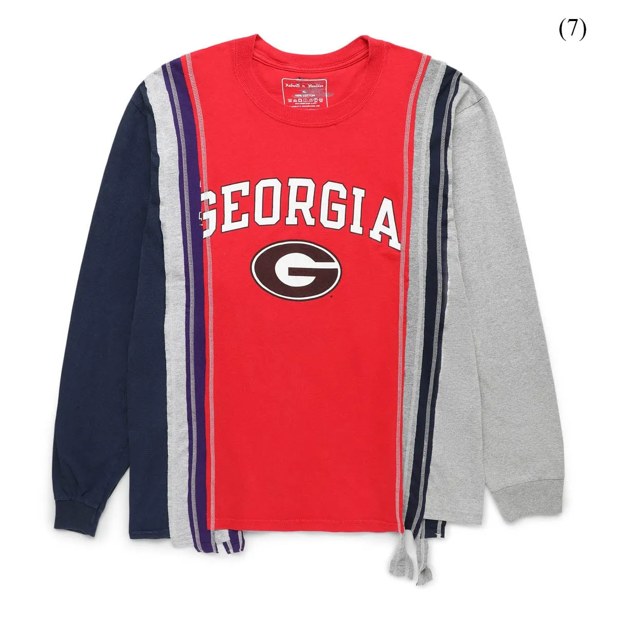 7 CUTS LONG SLEEVE T-SHIRT - COLLEGE (XL)