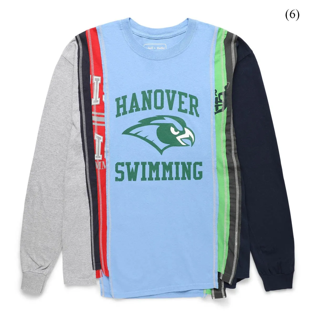 7 CUTS LONG SLEEVE T-SHIRT - COLLEGE (XL)