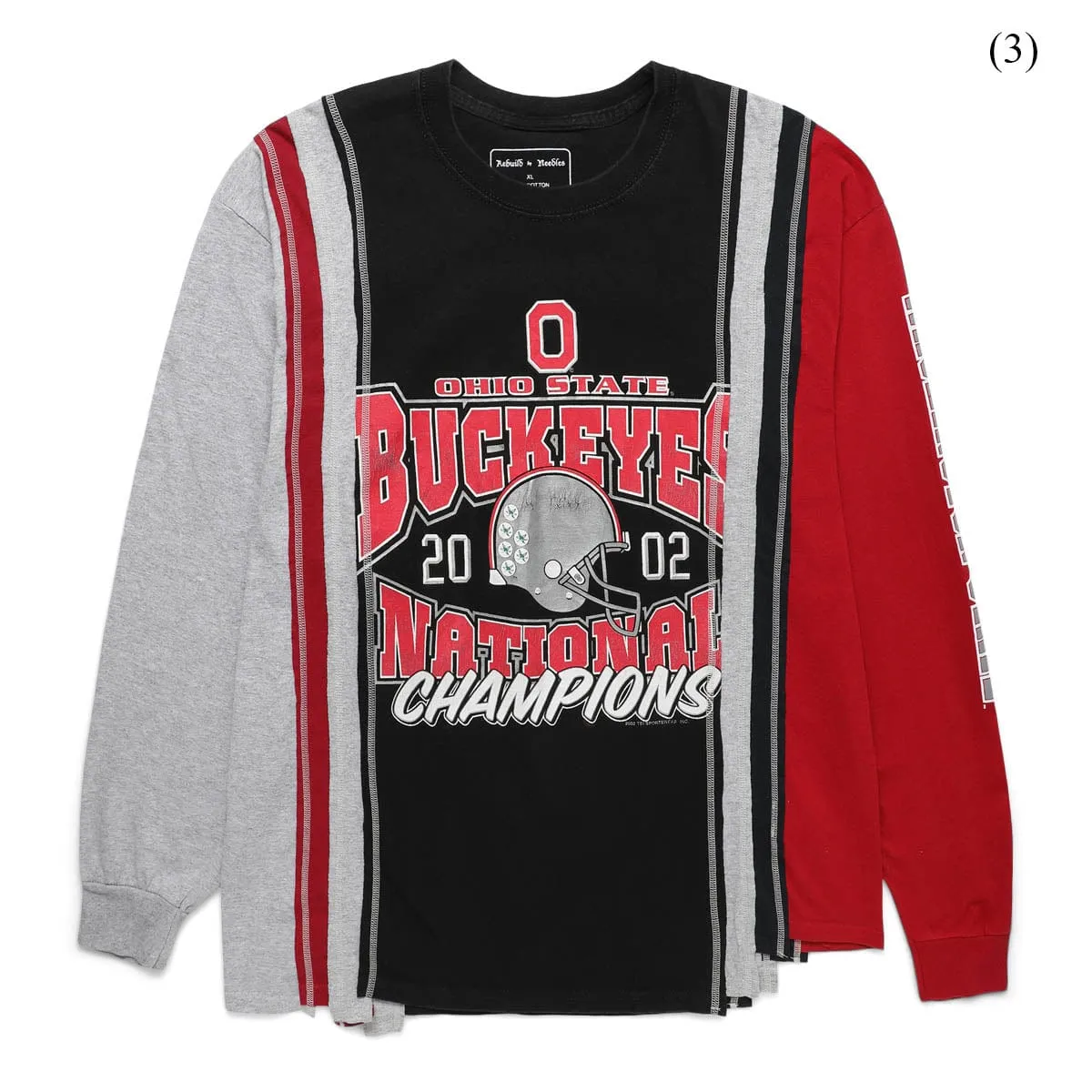 7 CUTS LONG SLEEVE T-SHIRT - COLLEGE (XL)