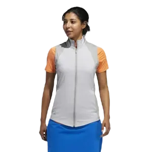 Adidas Ladies Full Zip Vest - Grey