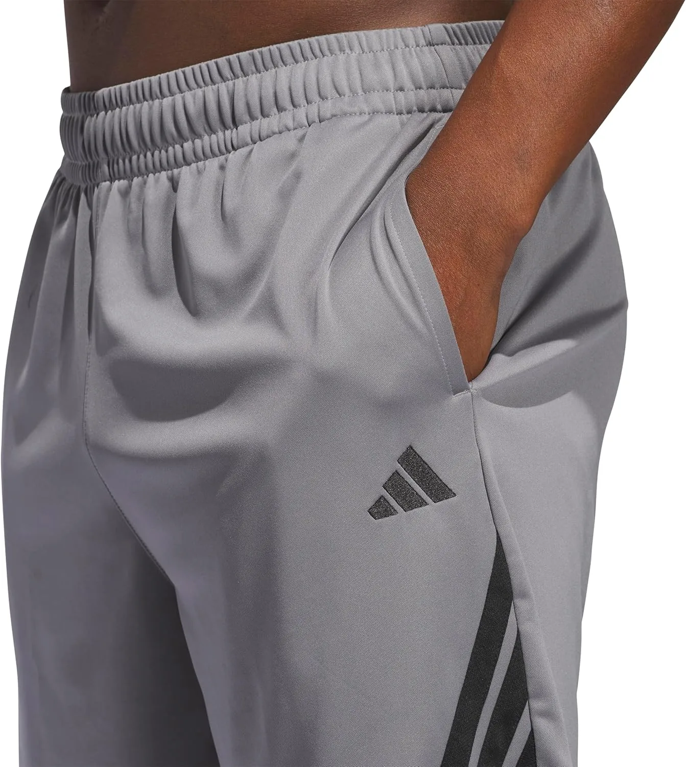 adidas Men's Basketball Legends 3-Stripes Shorts