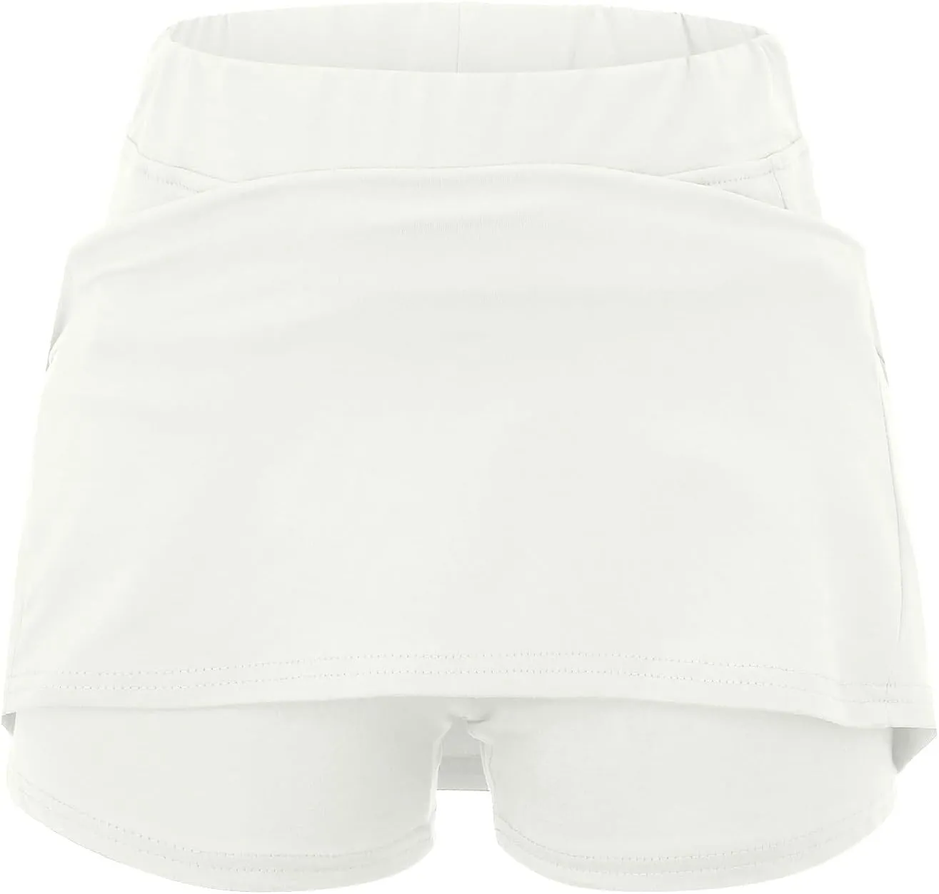 aihihe Golf Skirts for Women 18 inch Long Womens Shorts 5 inch Inseam Pull on Womens Shorts Casual Long Length