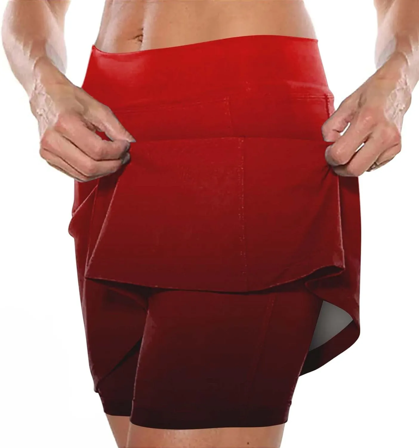 aihihe Skirts for Women 2024 Casual Workout Shorts Women Plus Size Pockets Plus Size Swim Shorts for Women 4x-5x