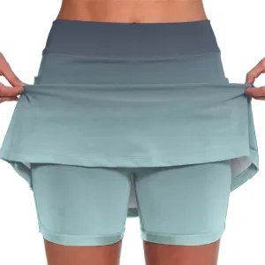 aihihe Skirts for Women Work Casual Long Skirts with Shorts for Women Trendy Summer Womens Shorts Casual Plus Size
