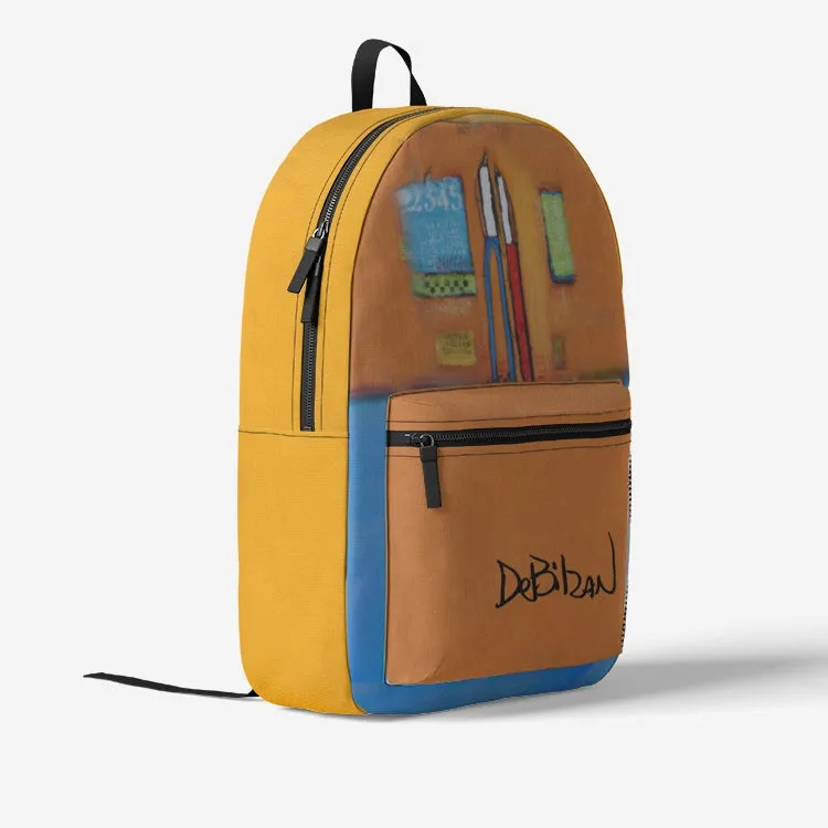 All is well Colorful Print Trendy Backpack