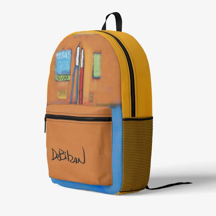 All is well Colorful Print Trendy Backpack