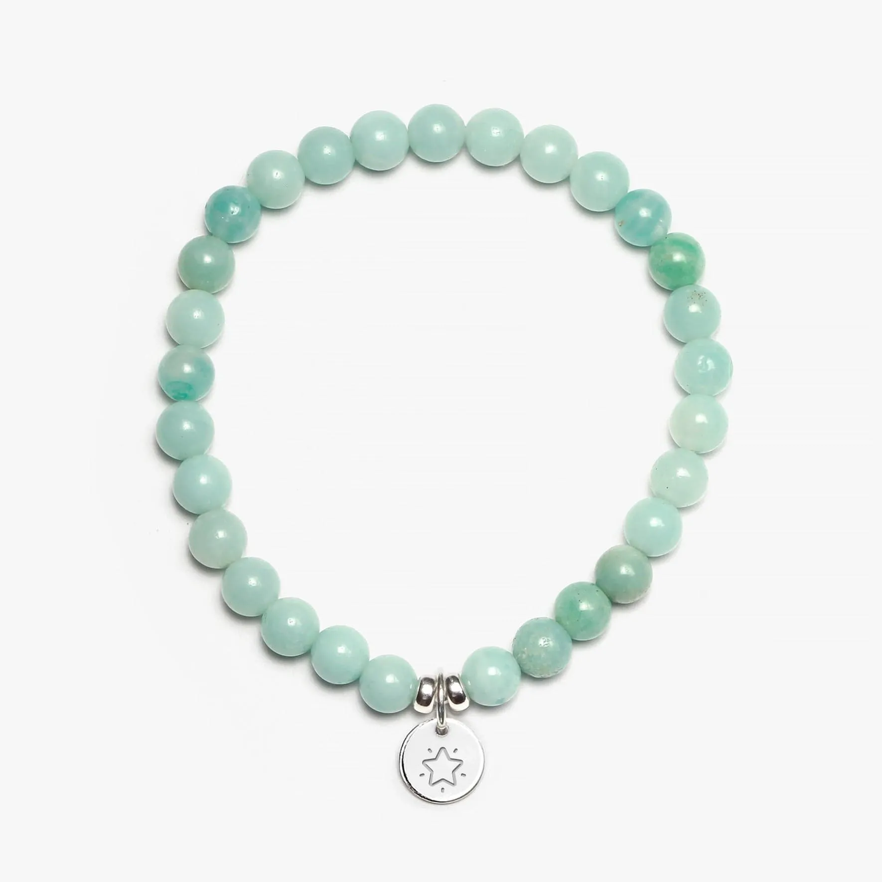 Amazonite Crystal Gemstone Bracelet