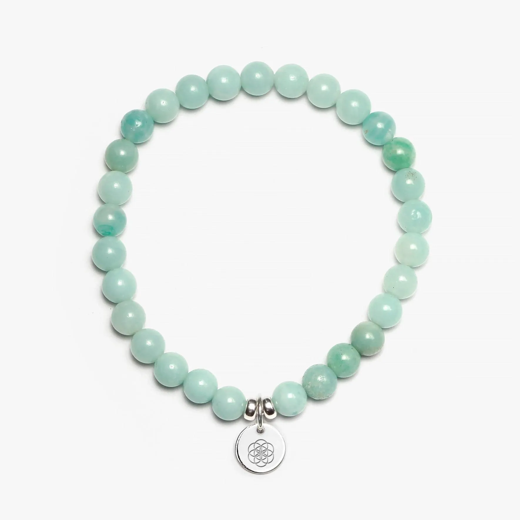Amazonite Crystal Gemstone Bracelet