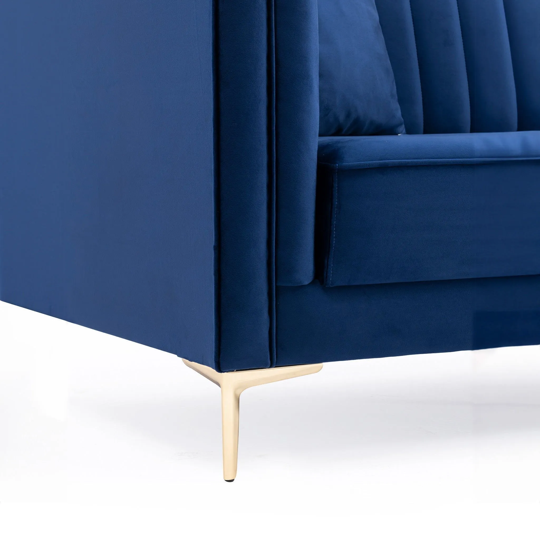 Angelina - Modern Channel Tufted Sofa by Couch.com