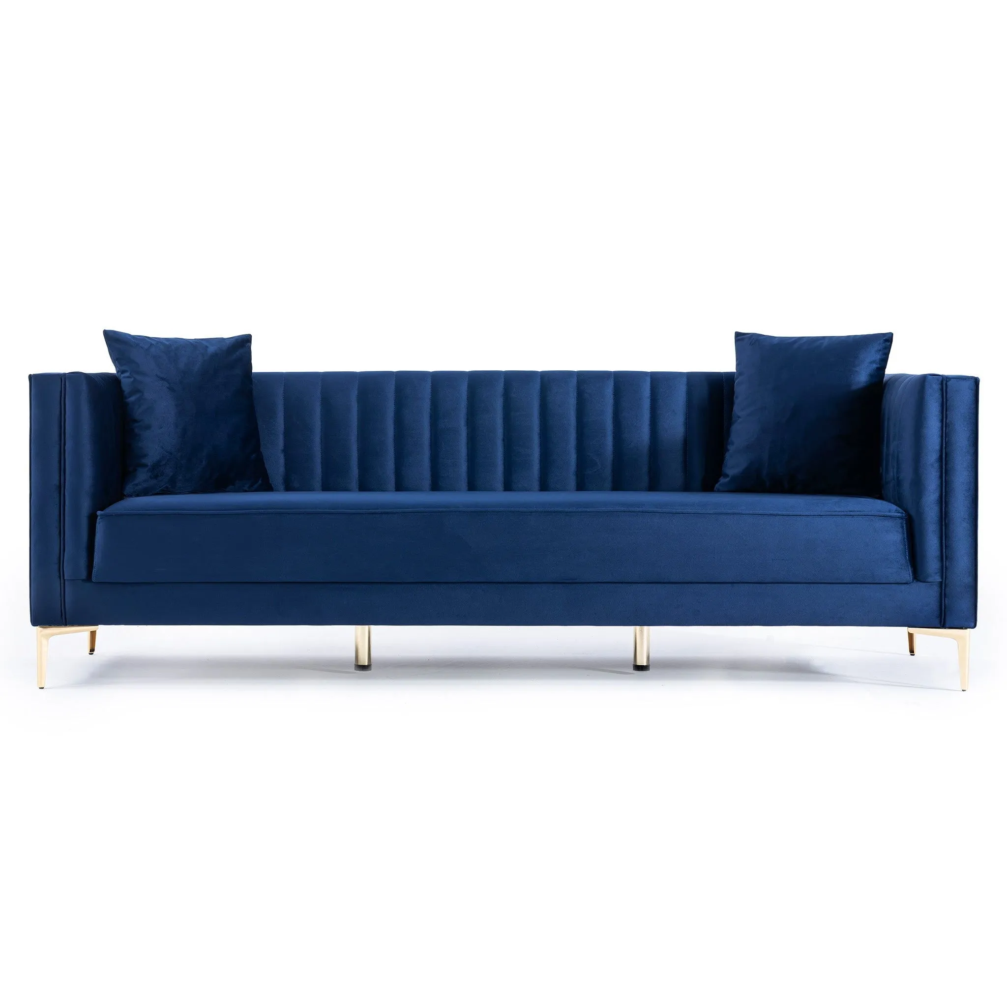 Angelina - Modern Channel Tufted Sofa by Couch.com