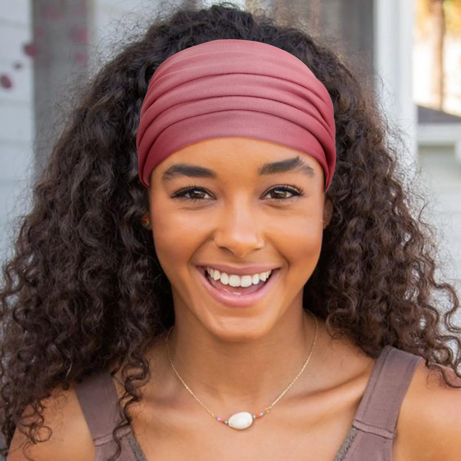 AQOKKA 8 Pack Wide Headbands for Women Knotted Head Bands for Women's Hair Non Slip Boho Head Wraps Hair Accessories for Women
