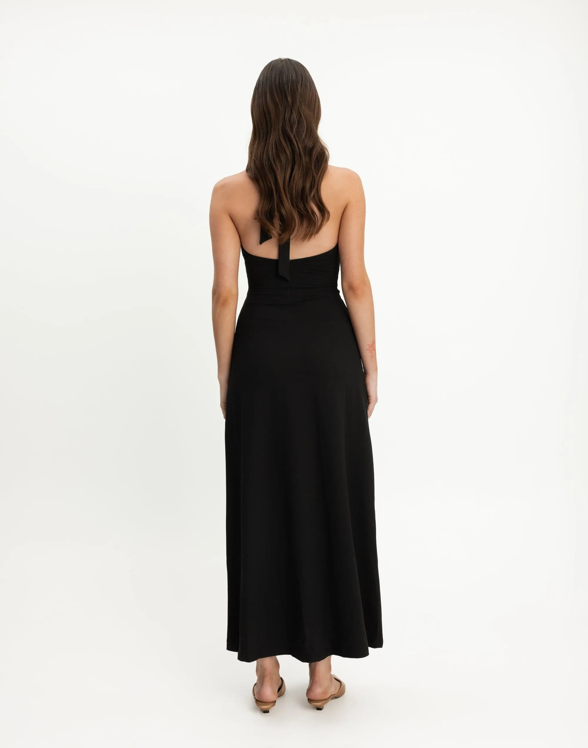 Araminta Maxi Dress (Black)