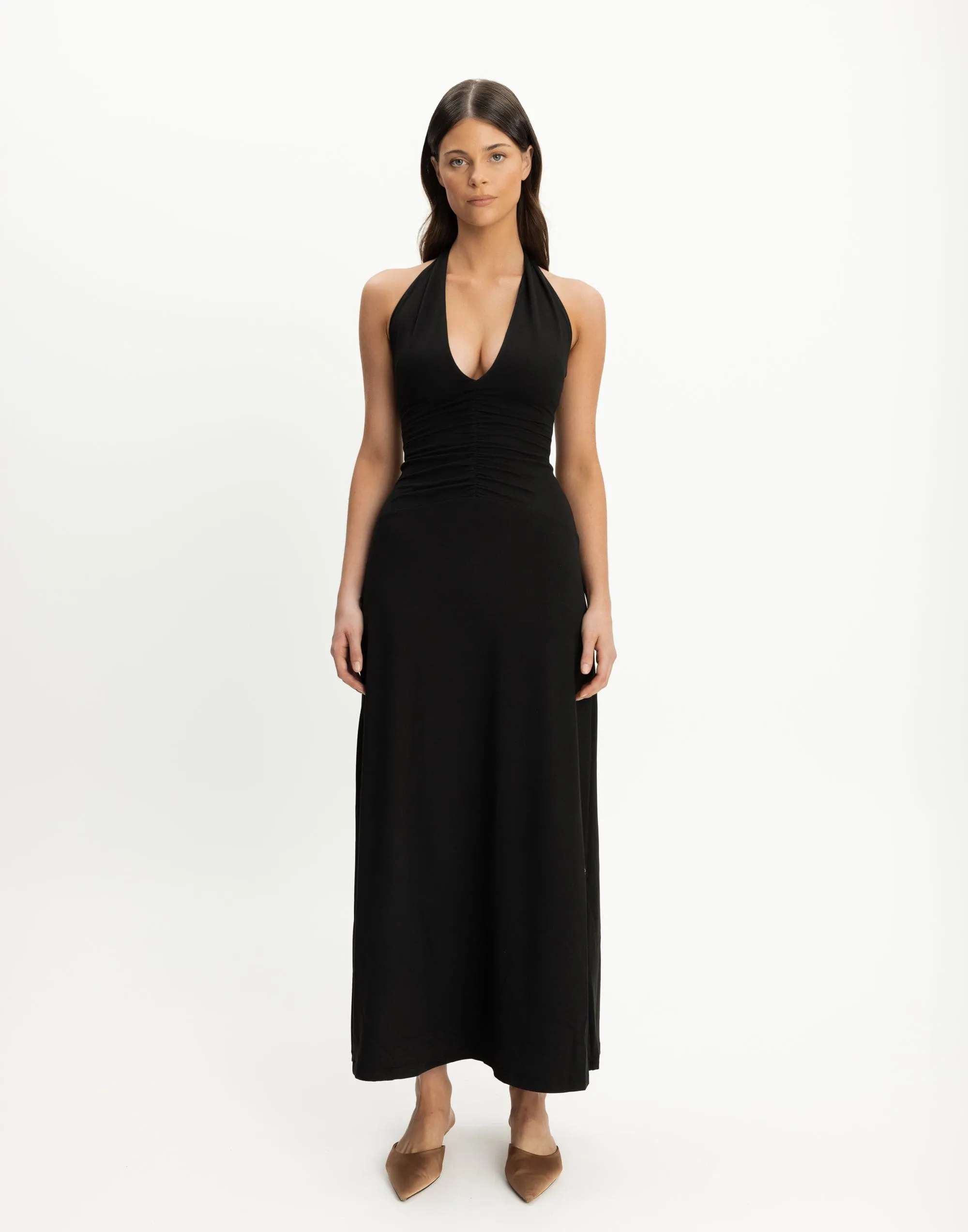 Araminta Maxi Dress (Black)