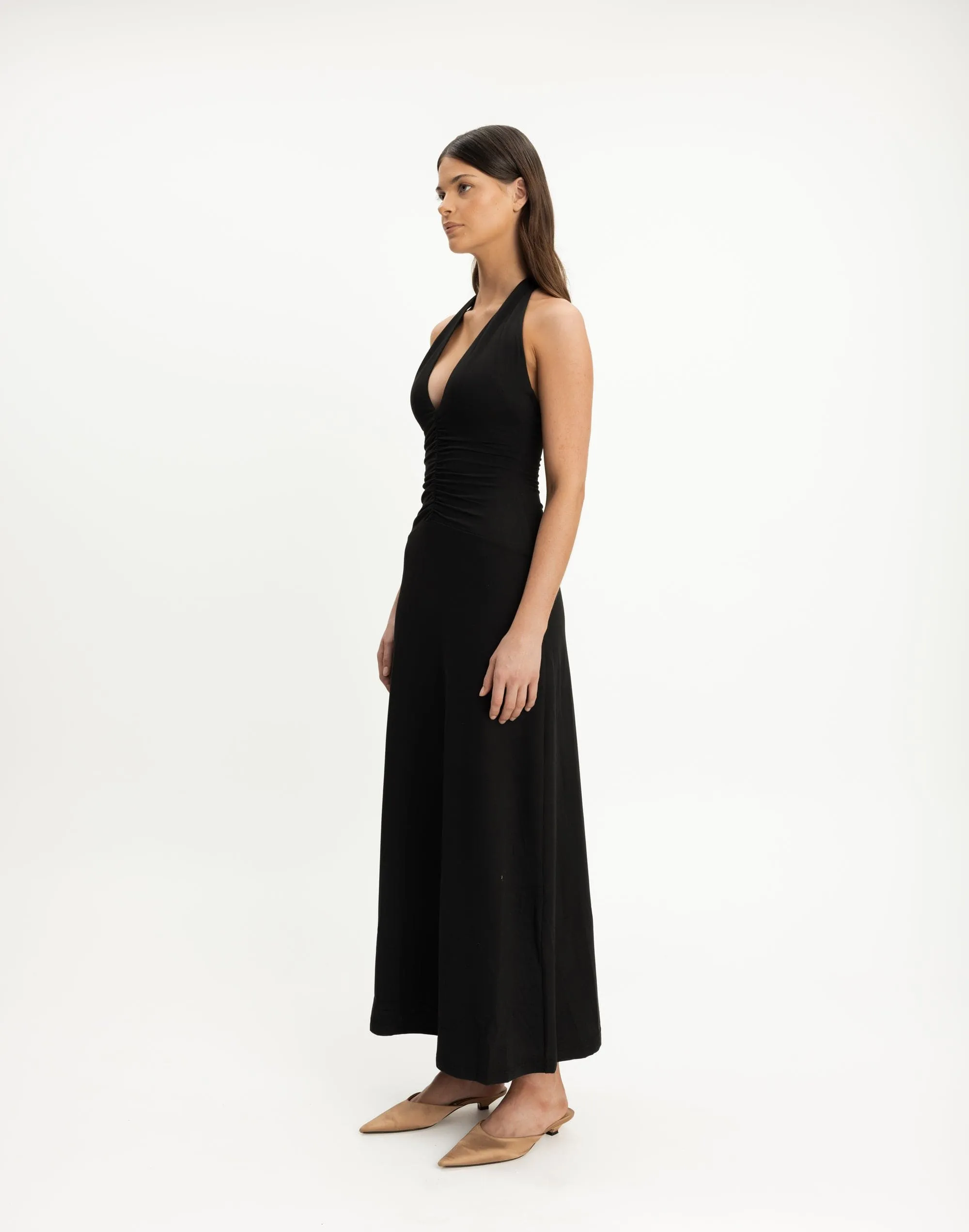 Araminta Maxi Dress (Black)