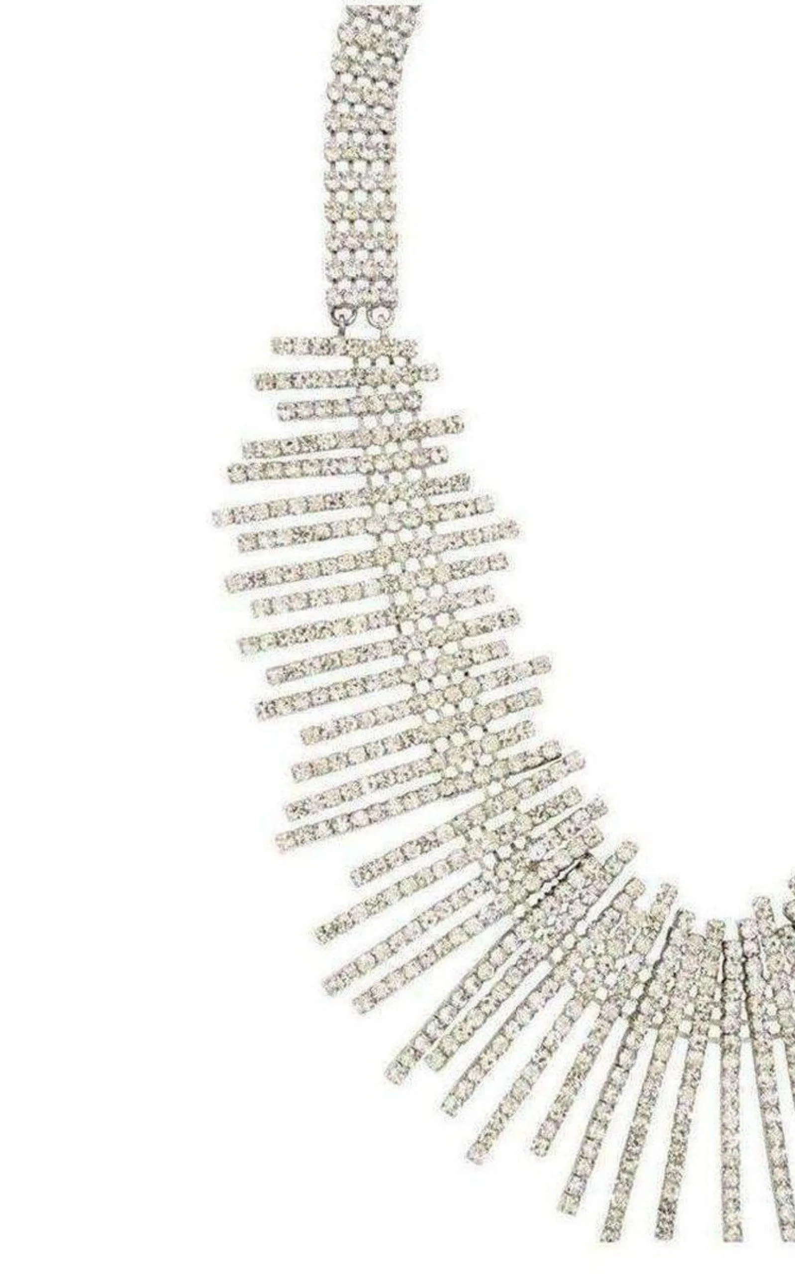 Art Deco Pave Necklace