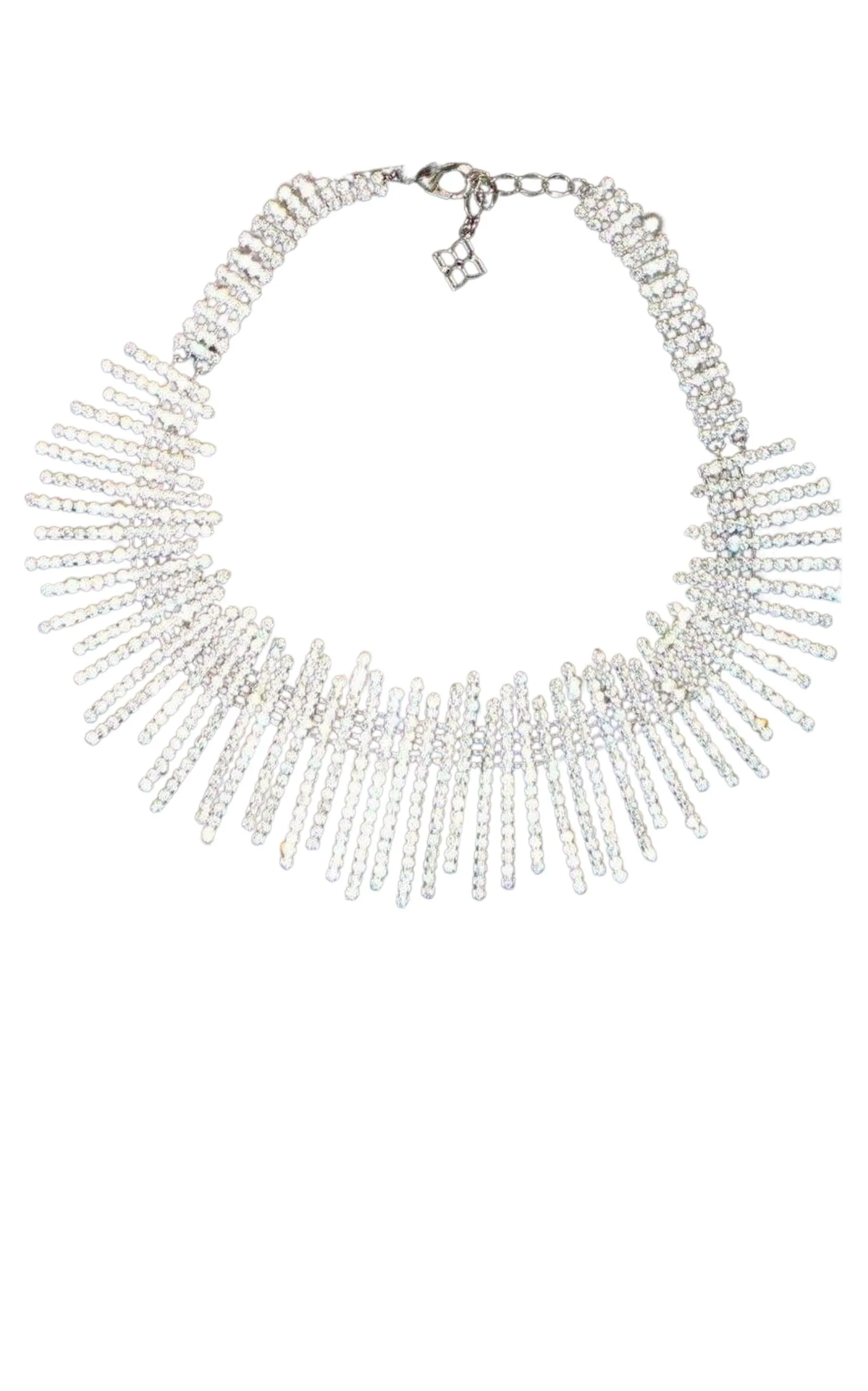 Art Deco Pave Necklace