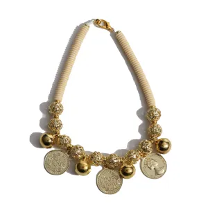 ATHENA LAYERED CHARM NECKLACE