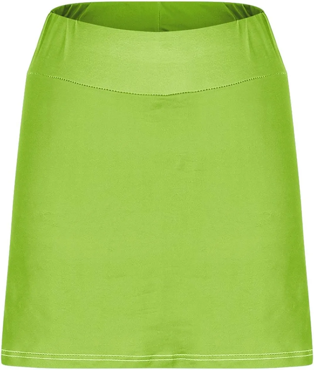 Athletic Skorts for Women 2024 Summer Elastic Mid Rise Tennis Skirt with Shorts Stretch Yoga Skorts Comfy Golf Shorts