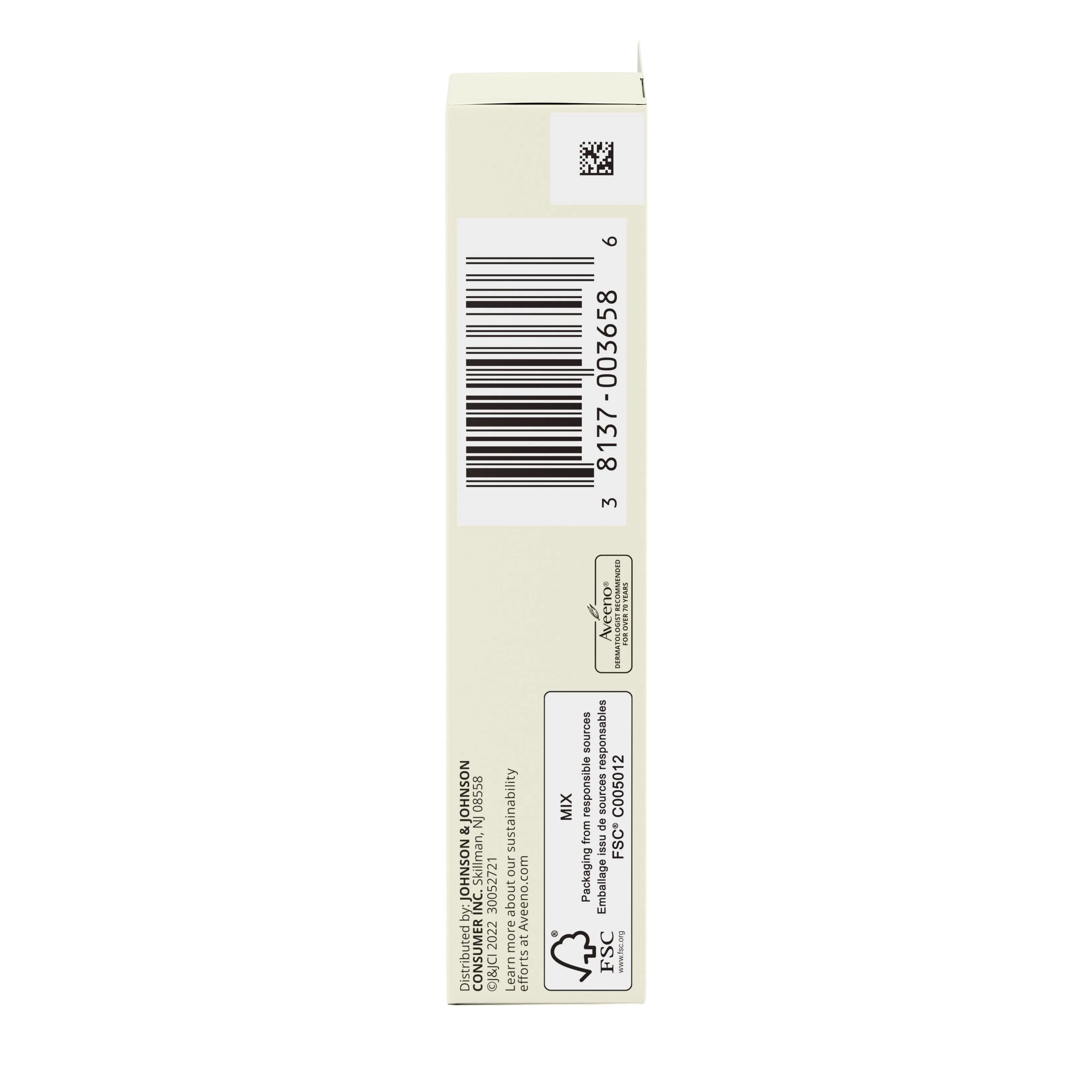 Aveeno Active Naturals Hydrocortisone Anti-Itch Cream-1 oz.-6/Box-4/Case