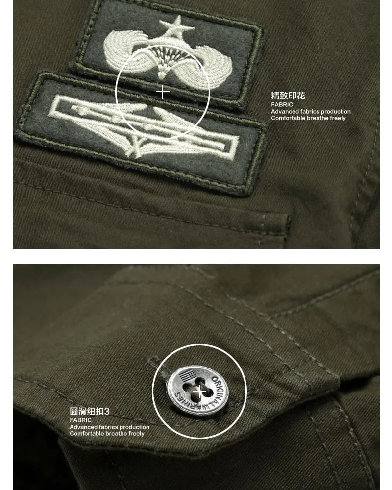 Aviator PatchLong Sleeve Button Up