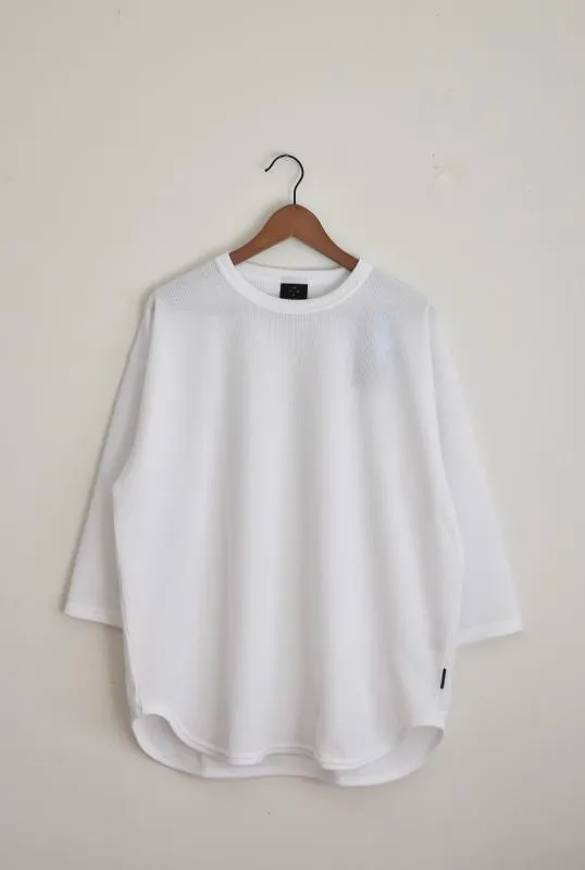 「AXESQUIN」QD eco waffle football Tee