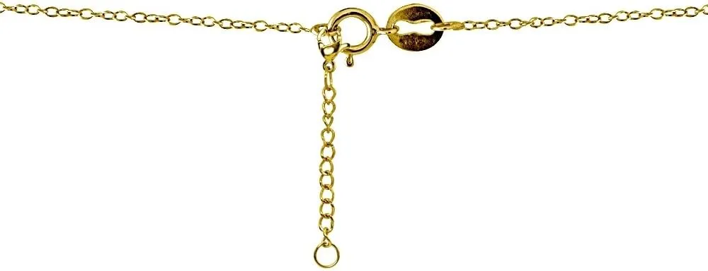 B. BRILLIANT Chain Extenders for Necklace Pendant Bracelet Anklet Chain, Stainless Steel set 4 Sizes (2-6 Inches)