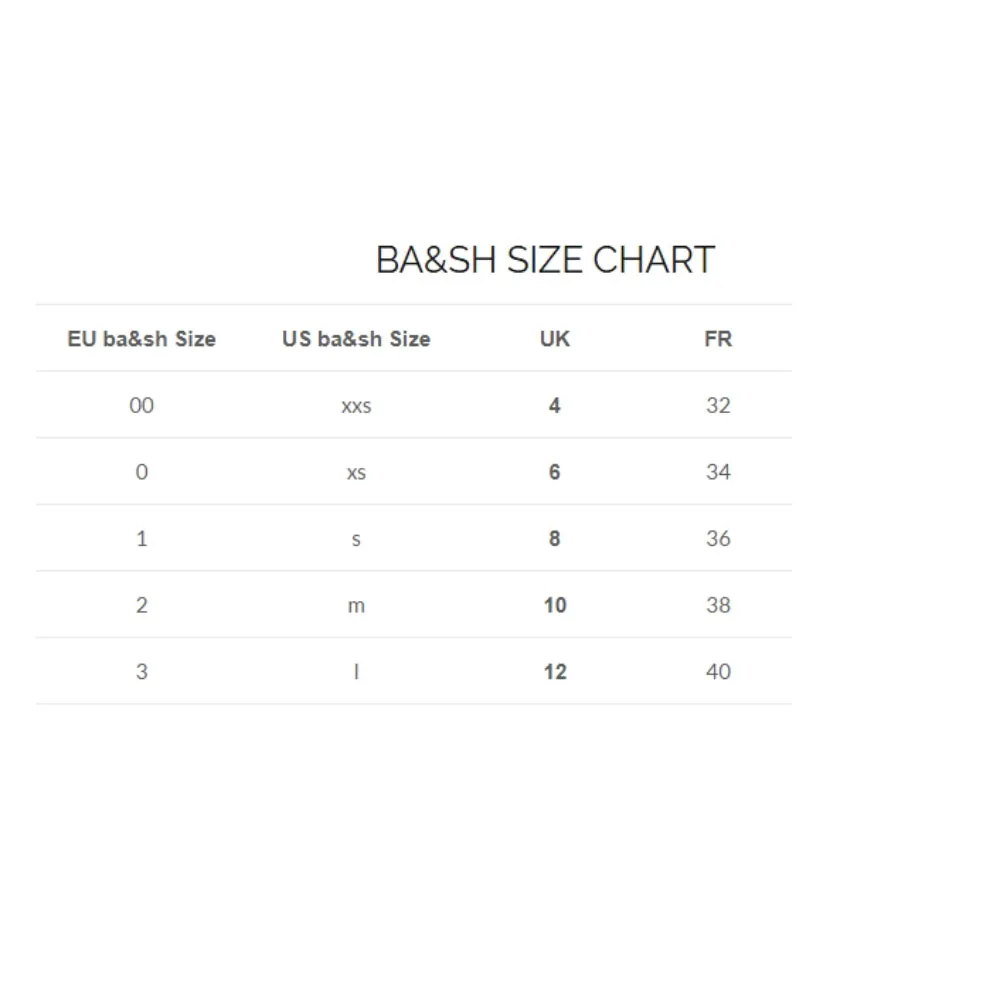 Ba&sh Ioni Logo T-shirt In Navy