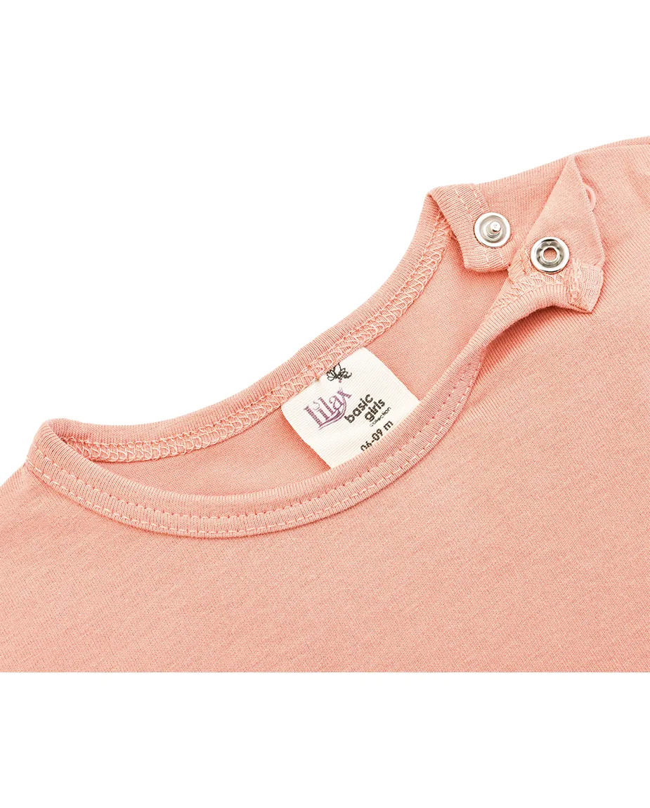 Baby Cotton Long Sleeve Basic Crewneck T-Shirt