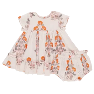Baby Girls Niley Dress Set - Cloud Bouquet Floral