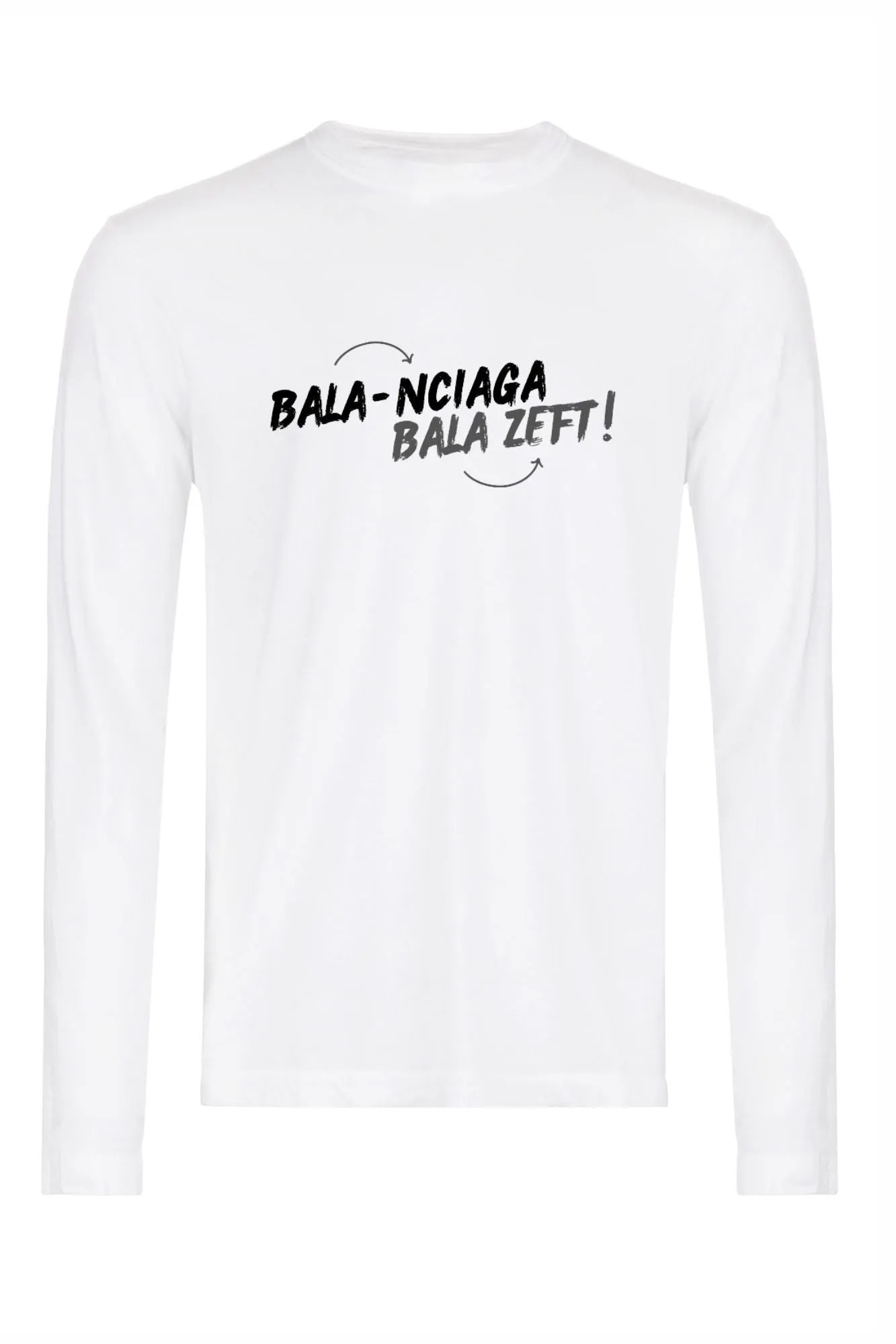 Bala-nciaga Long Sleeve T-Shirt - Marv