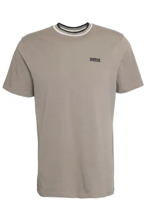 Barbour International Buxton Tipped T-shirt Brindle