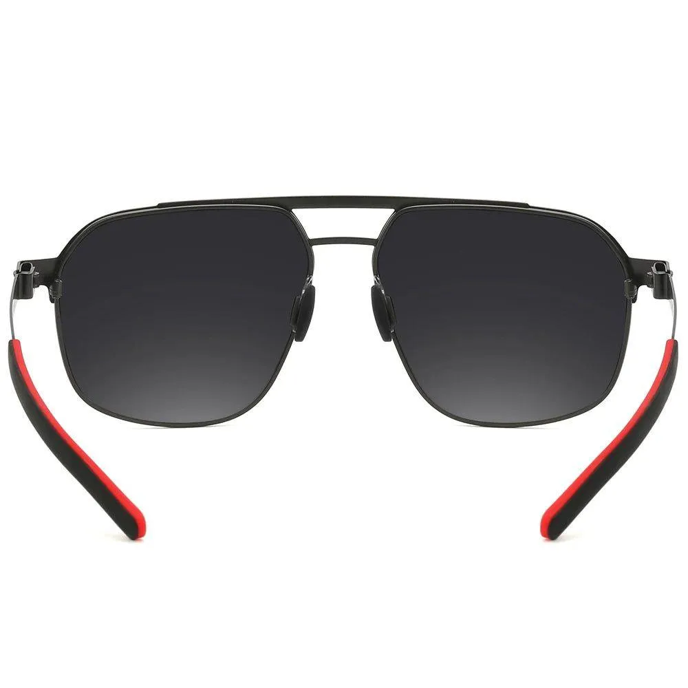 Barcur Women's Stylish Polarized Square Sunglasses with UV400 Protection