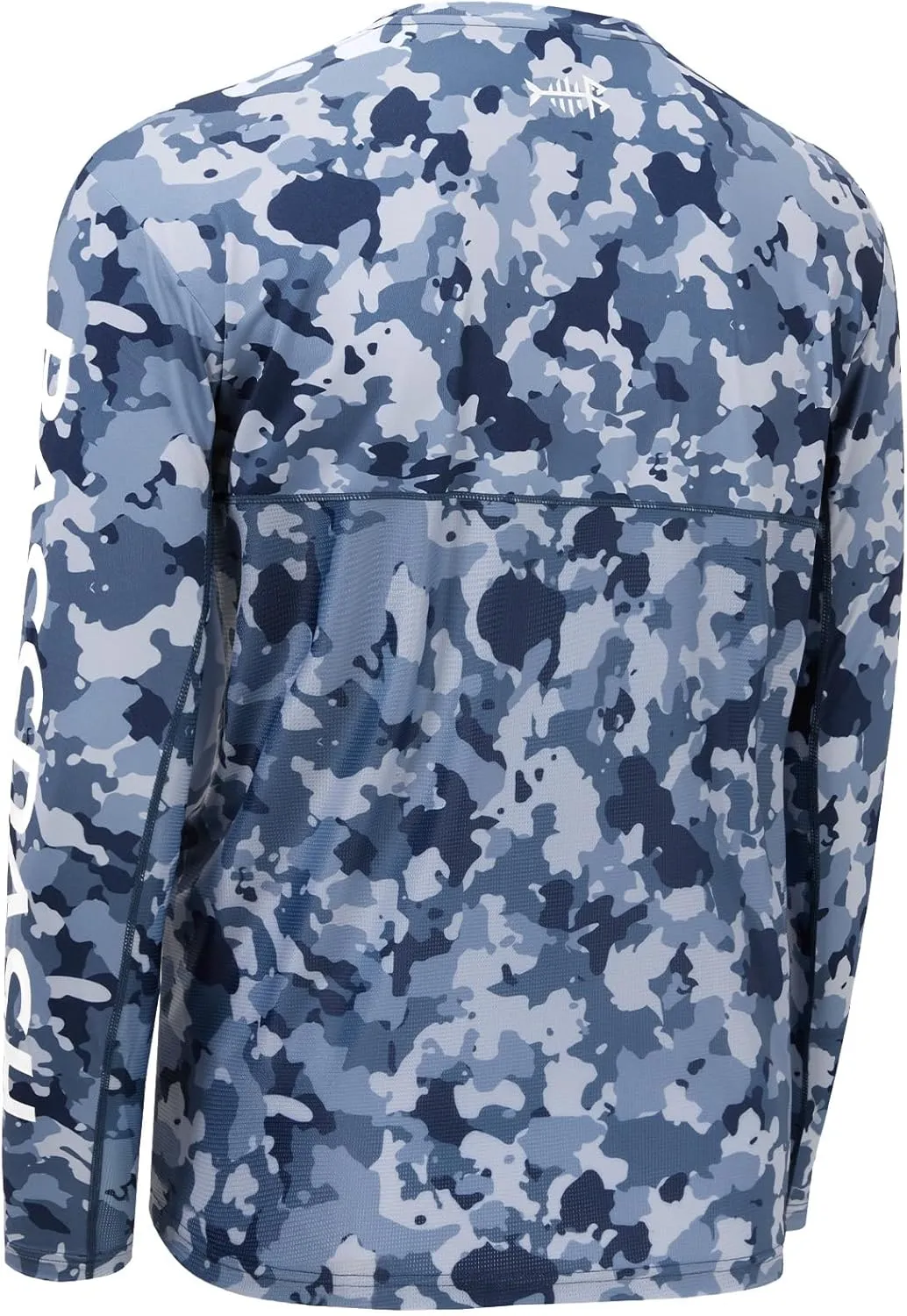 BASSDASH Mens Camo Fishing Shirts UPF 50  Long Sleeve Quick Dry Lightweight T-Shirts for Outdoor Hiking Kayaking FS37M