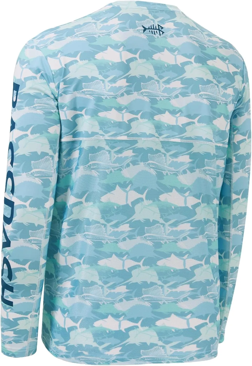 BASSDASH Mens Camo Fishing Shirts UPF 50  Long Sleeve Quick Dry Lightweight T-Shirts for Outdoor Hiking Kayaking FS37M