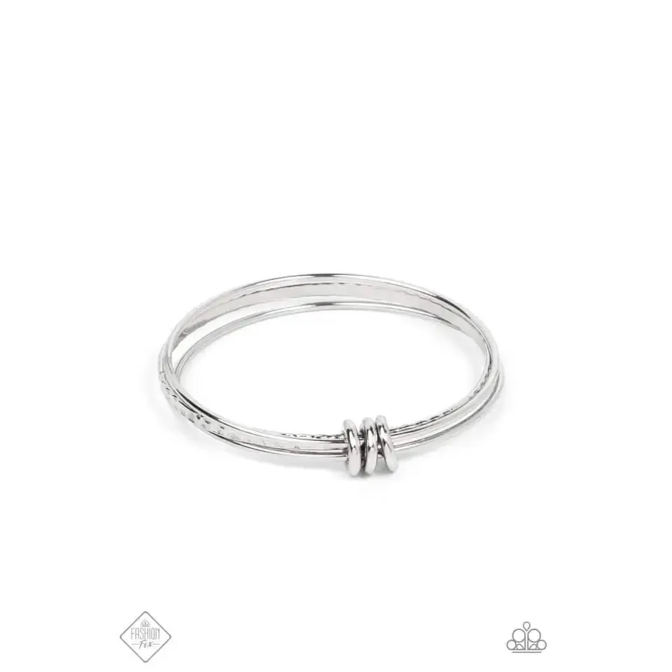 Bauble Bash - Silver Bracelet