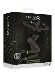 Bed bindings restraint kit glow in the dark