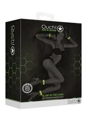 Bed bindings restraint kit glow in the dark