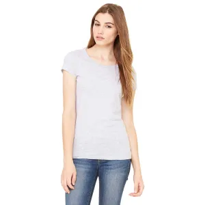 Bella   Canvas Women's Athletic Heather Sheer Jersey Short-Sleeve T-Shirt