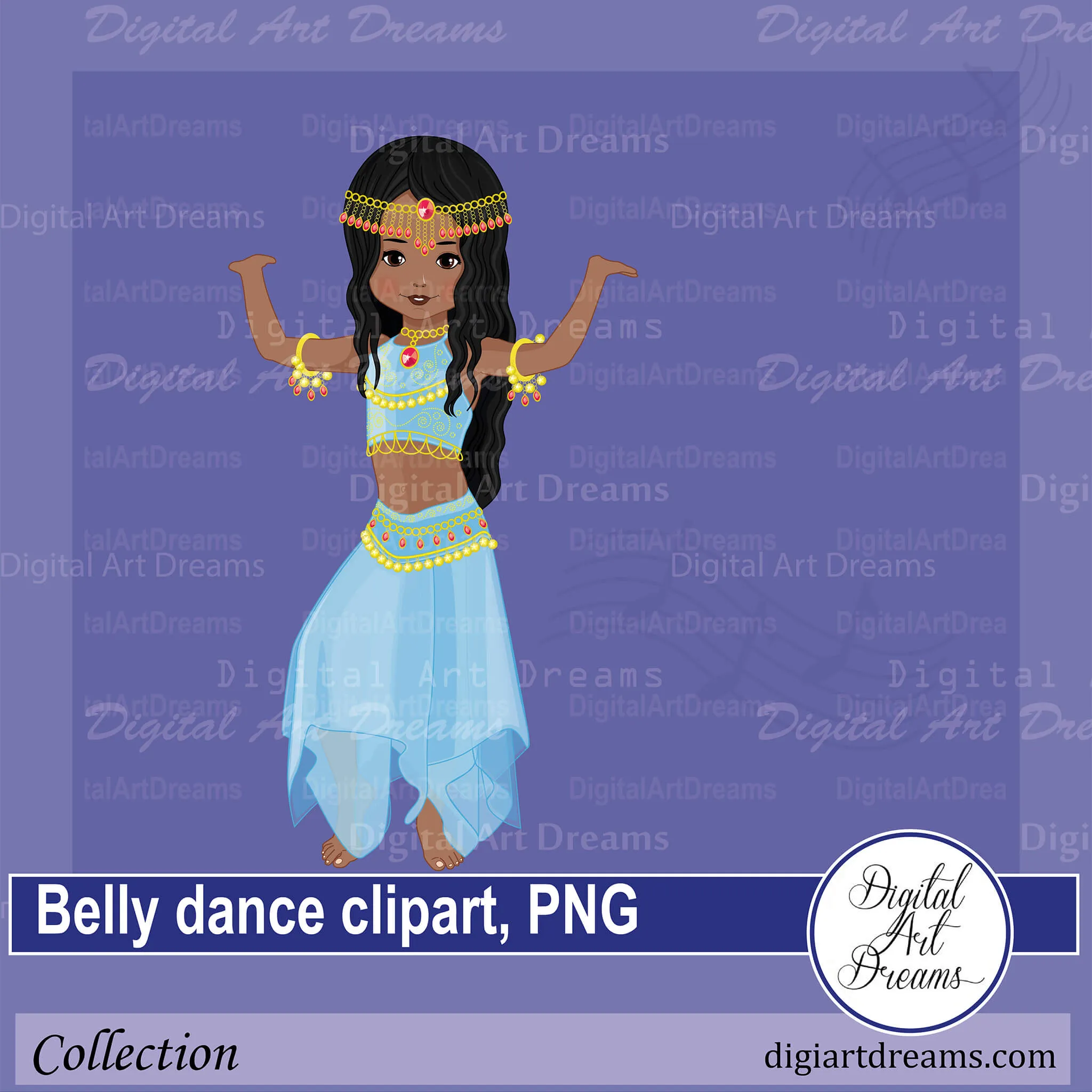 Belly Dance Clipart