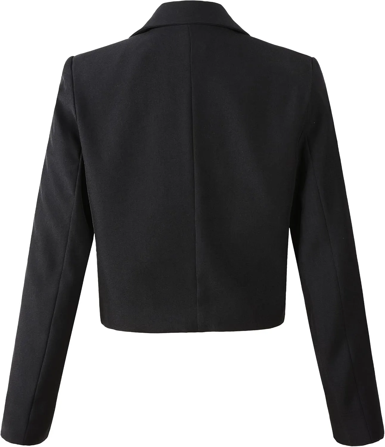 Beninos Womens Casual Blazers Open Front Cropped Blazer Jacket