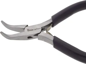 Bent Chain-Nose Pliers for Crafting and Repair, Jewelry Making Supplies