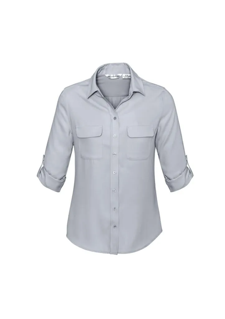 Biz Collection S626LL Madison Blouse Long Sleeve